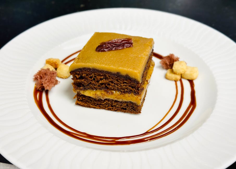 Festliche Schokoladen-Karamell-Torte Arabische Nacht